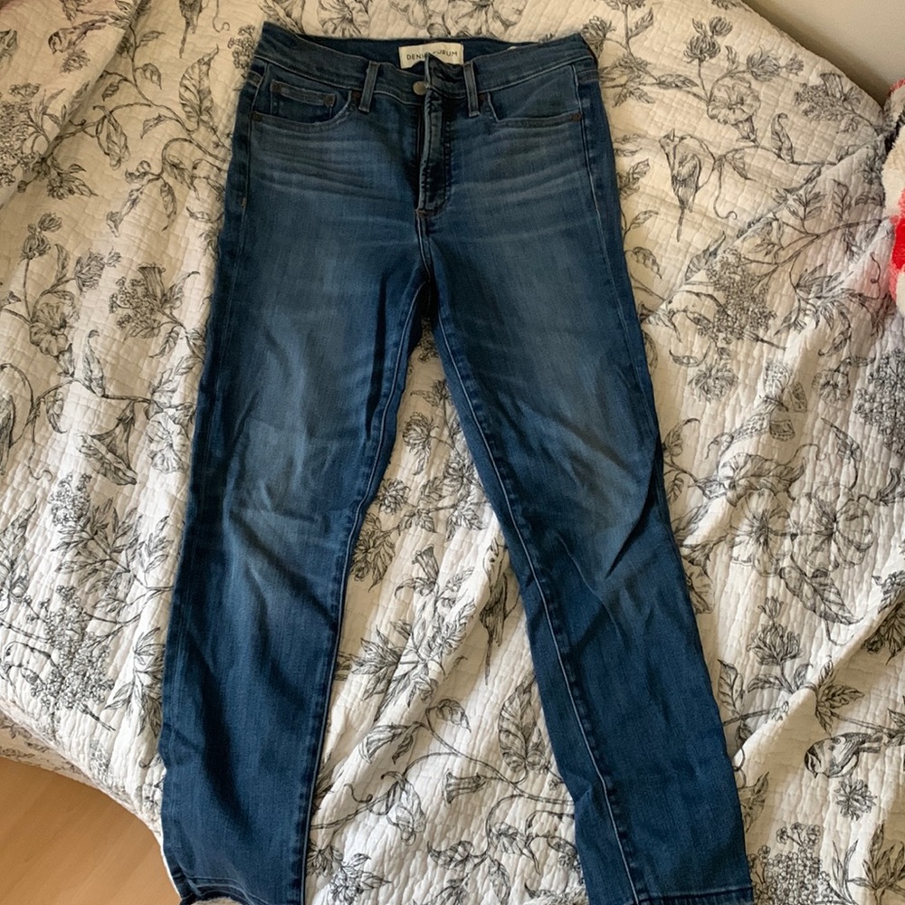 Aritzia Denim Forum Nico mid rise jeans, size 27